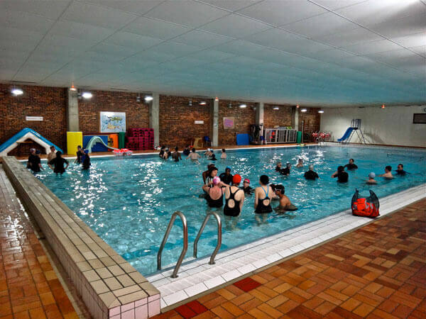 Cours de natation en stage soirée