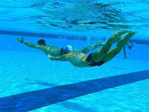 Cours de natation en stage soirée