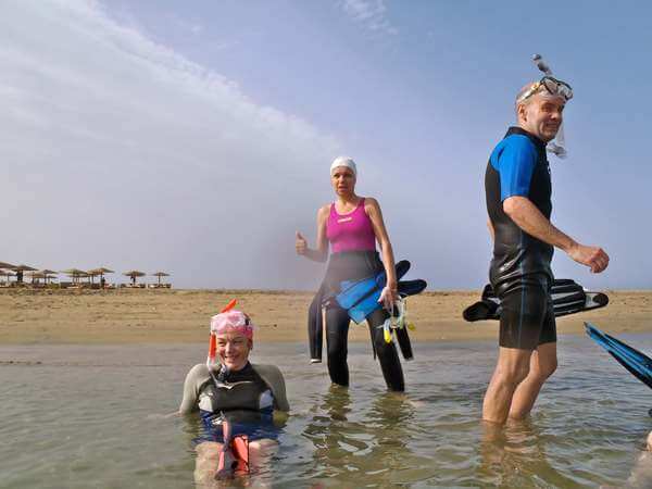 Stages de natation vacances Au Sud de la Mer Rouge