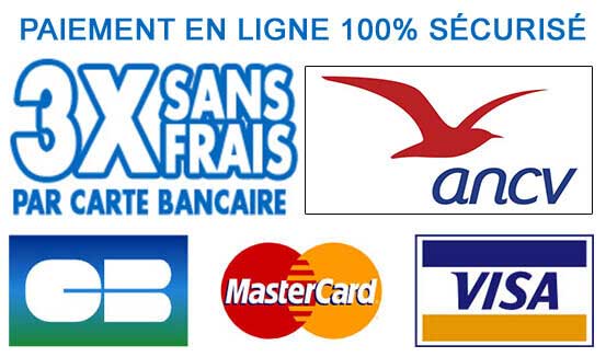 Moyens de paiement acceptés